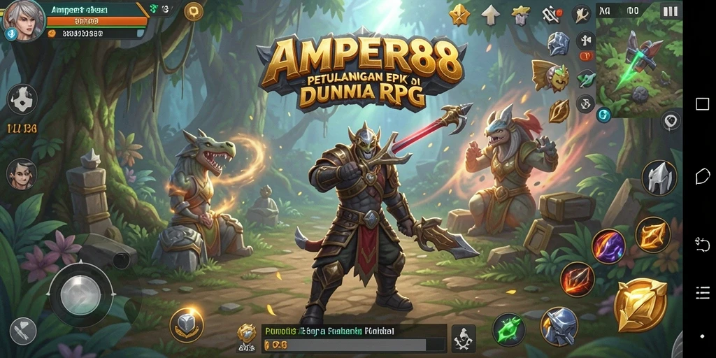 Tangkapan layar gameplay AMPER88 dengan petualangan RPG yang seru.