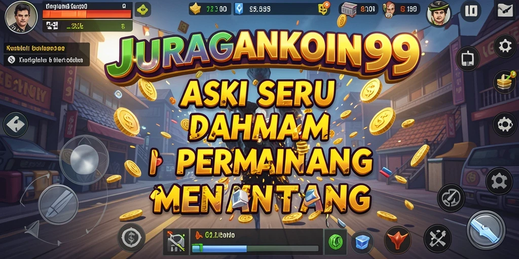 Tangkapan layar dari gameplay JURAGANKOIN99 yang penuh aksi dan petualangan.