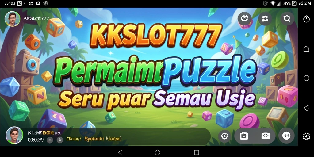 Tampilan gameplay seru dari KKSLOT777, memukau dan menantang.