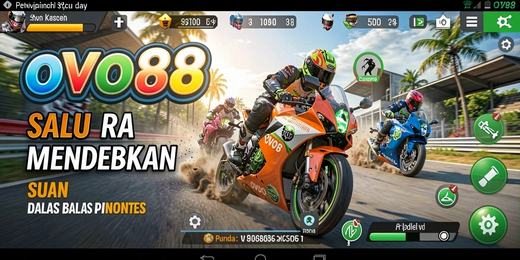 Tampilan gameplay OVO88 yang menegangkan dan seru.