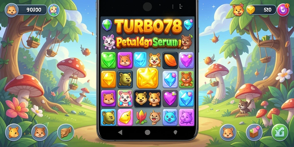 Tampilan gameplay TURBO78 yang seru dan menantang.