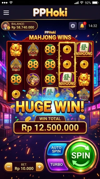 Screenshot aplikasi pphoki saat proses unduh berlangsung.